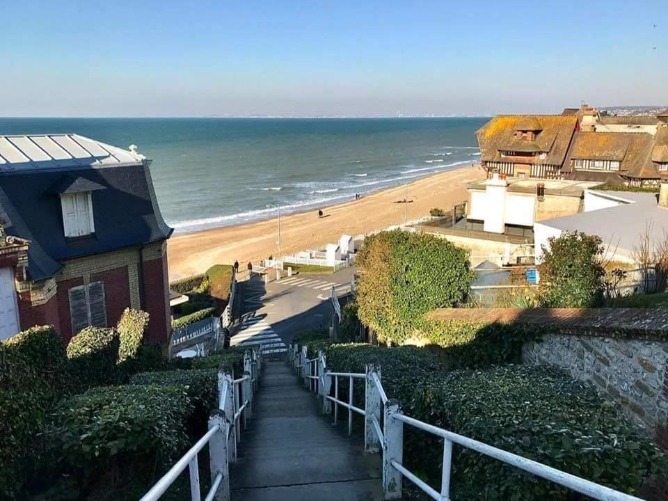 2 Chambres, 50M Centre Ville Plage, Jardin Wifi Villers-sur-Mer Exteriér fotografie